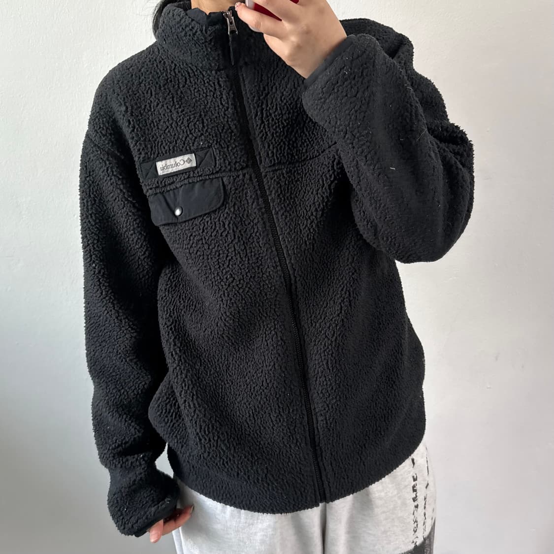 [L] 컬럼비아 카키 플리스 상품이미지2