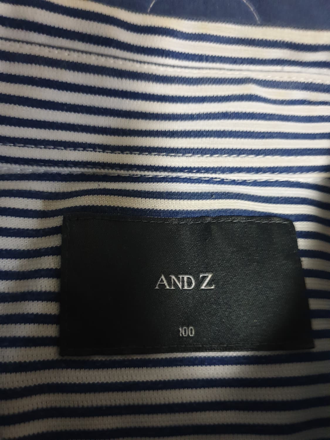 (신성통상) 앤드지 스트레치 폴리코튼 스트라이프 셔츠 (100) 상품이미지3