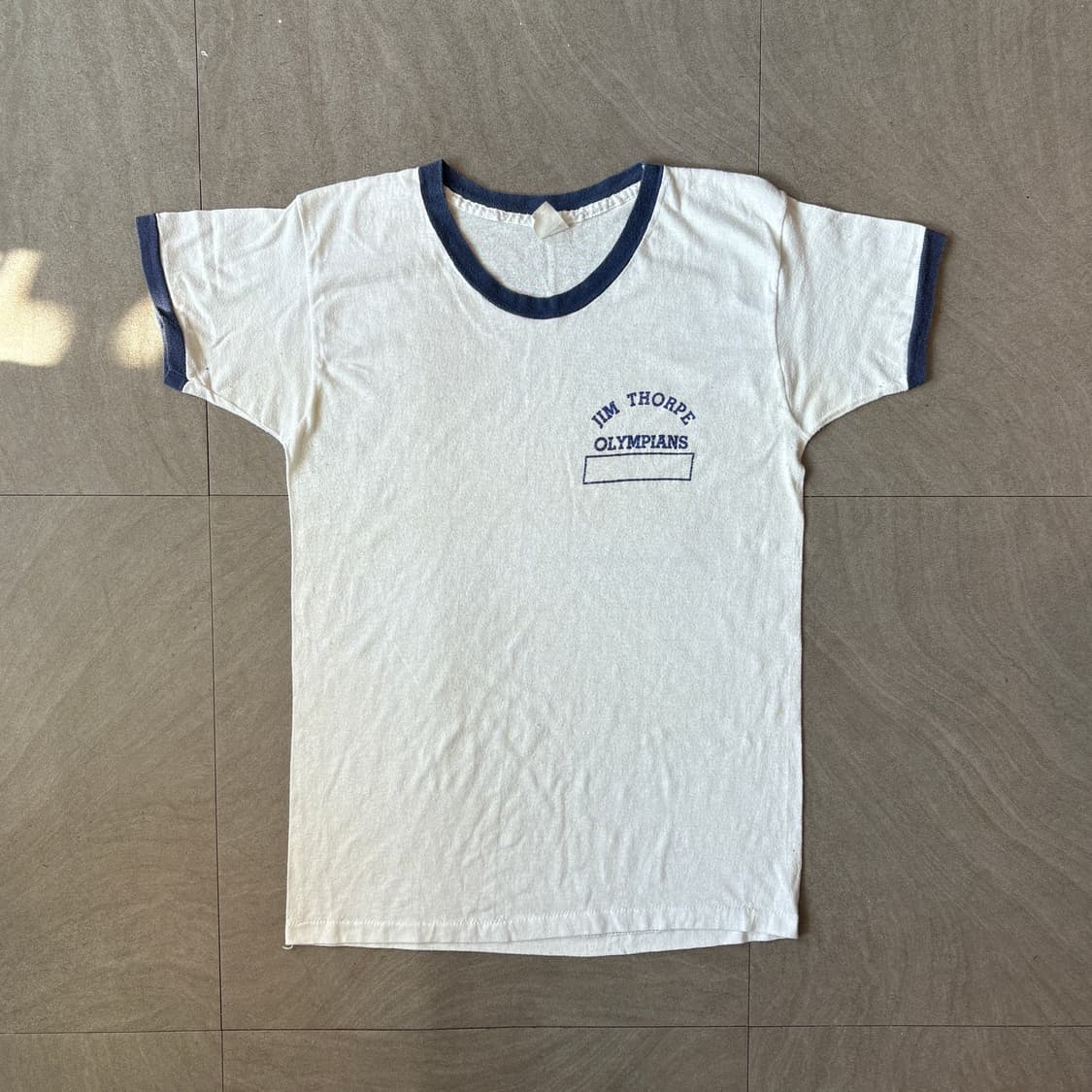 90s 90년대 미국 생산 빈티지 링거 반팔 티셔츠 링거티 상품이미지1