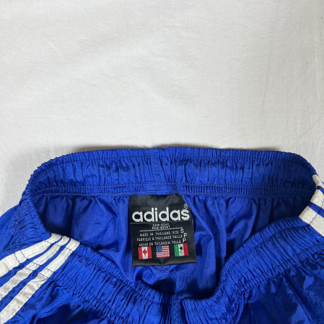 90‘s 아디다스 adidas 로고 나일론 조거팬츠 바지 상품이미지7