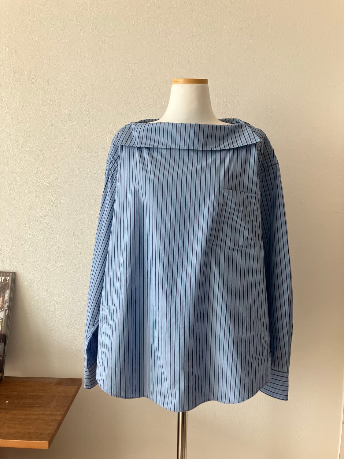 Toga archives x H&M 와이드 코튼 블라우스 상품이미지3