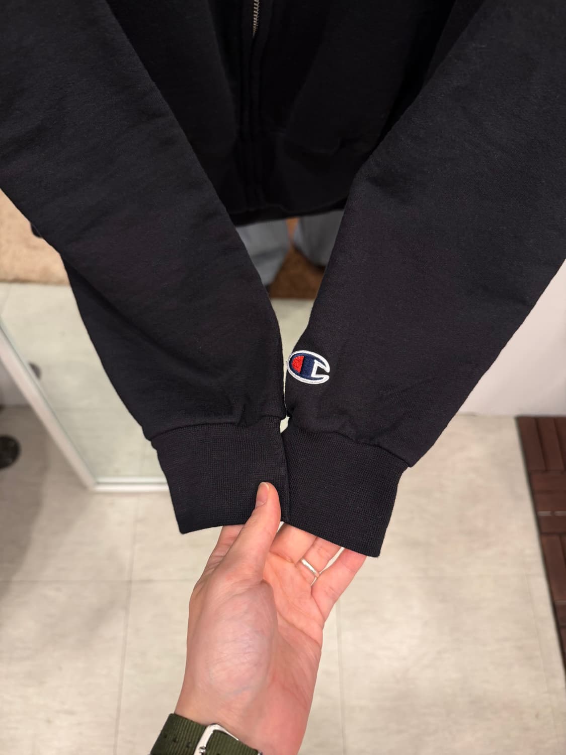 Champion 챔피온 스웻 후드 집업 상품이미지5