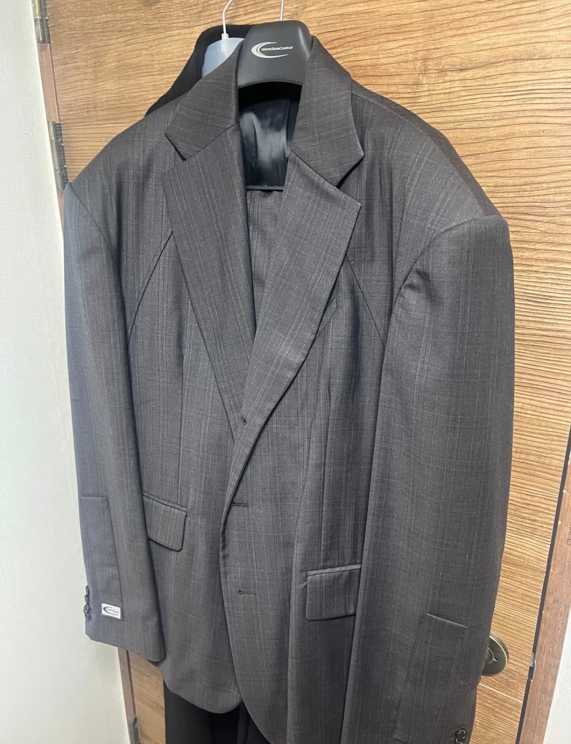 씨비전 CSC 디바이드 패널 셋업 브라운 체크 2,2 상품이미지5