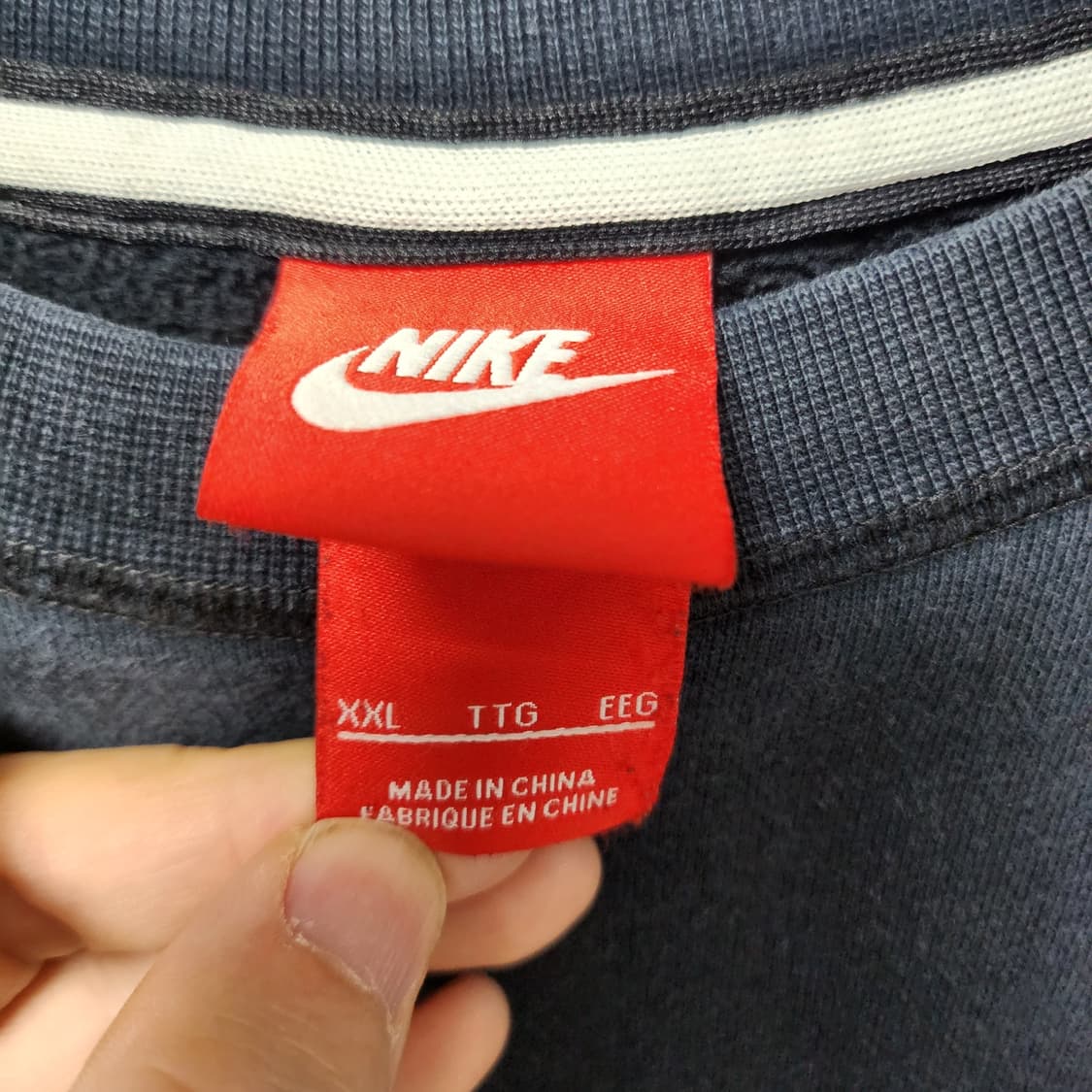 [110] 나이키 빅로고 기모 맨투맨 상품이미지3