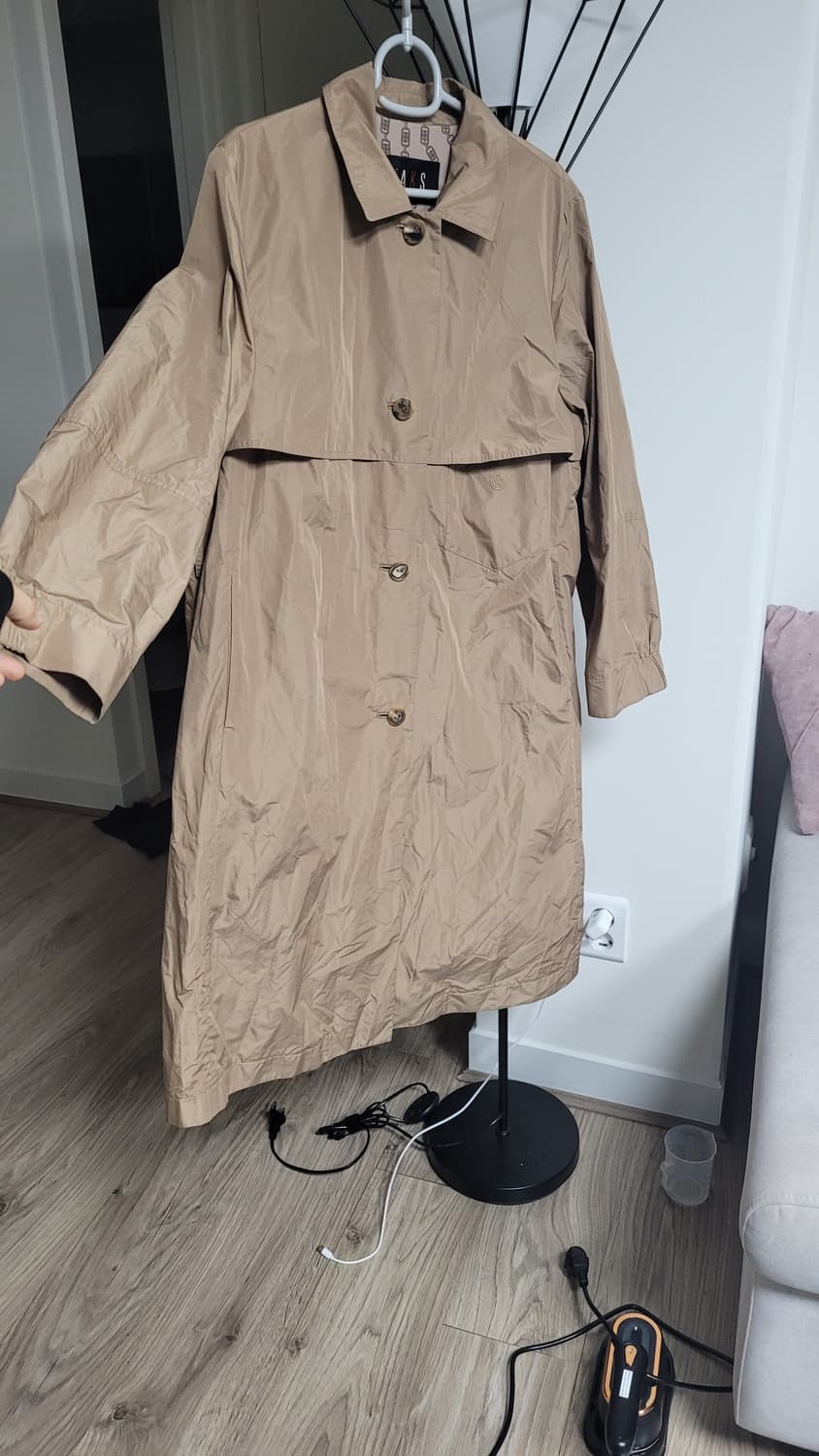 닥스  여성  얇은 하프자켓-95사이즈 상품이미지3