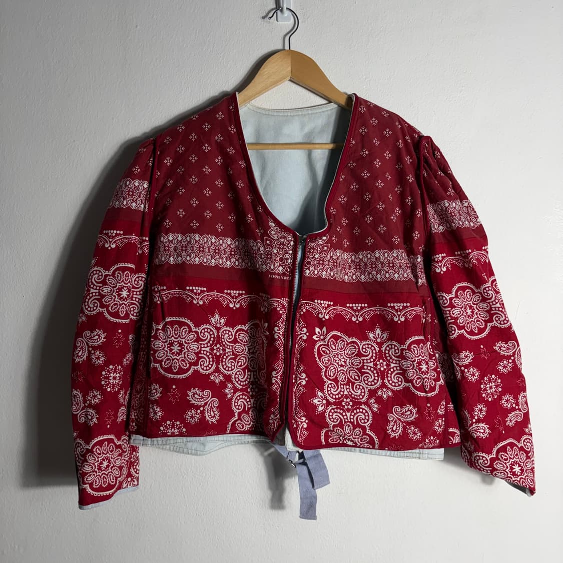 voca vaca 리버시블 페이즐리 위켄드 자켓(Free) 상품이미지1