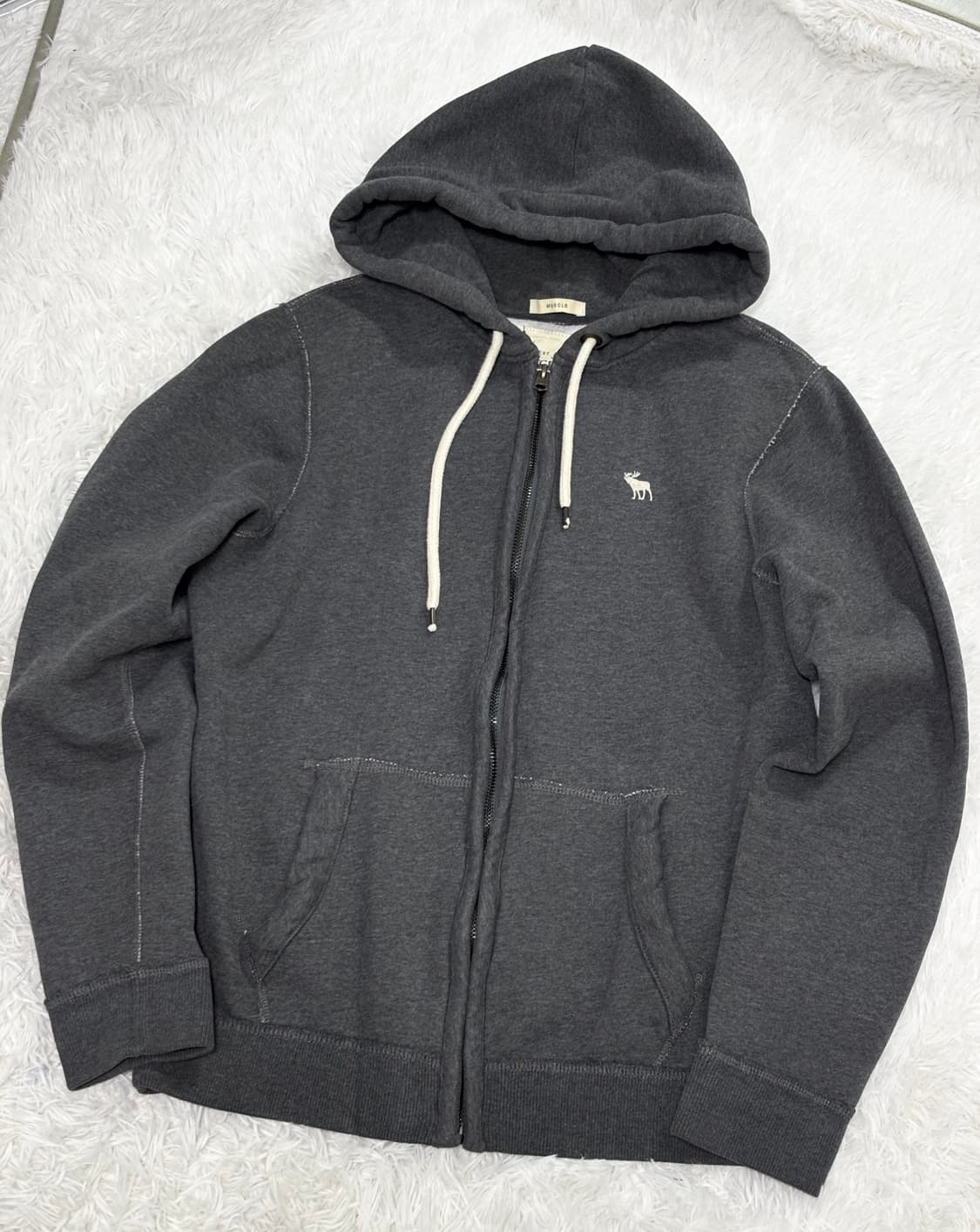 🐰아베크롬비 데일리 여리 핏 후드집업🪽🖤 상품이미지2