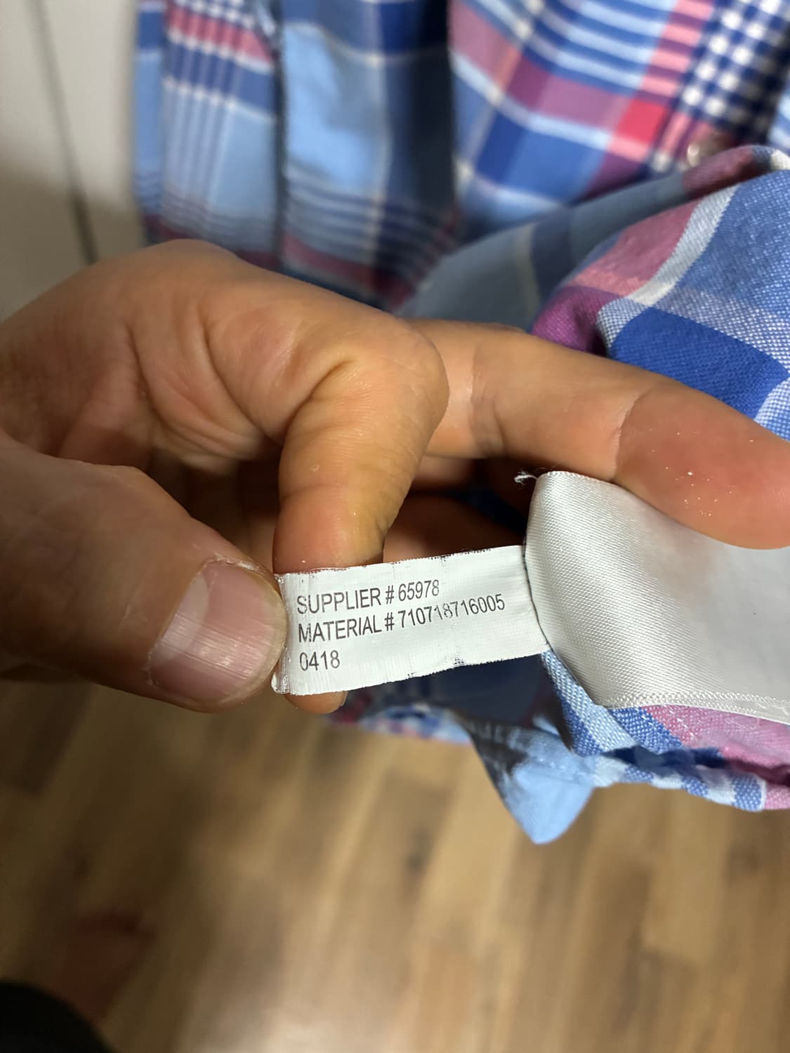 👕 [새상품] 폴로랄프로렌 체크 셔츠 XL/105 상품이미지6