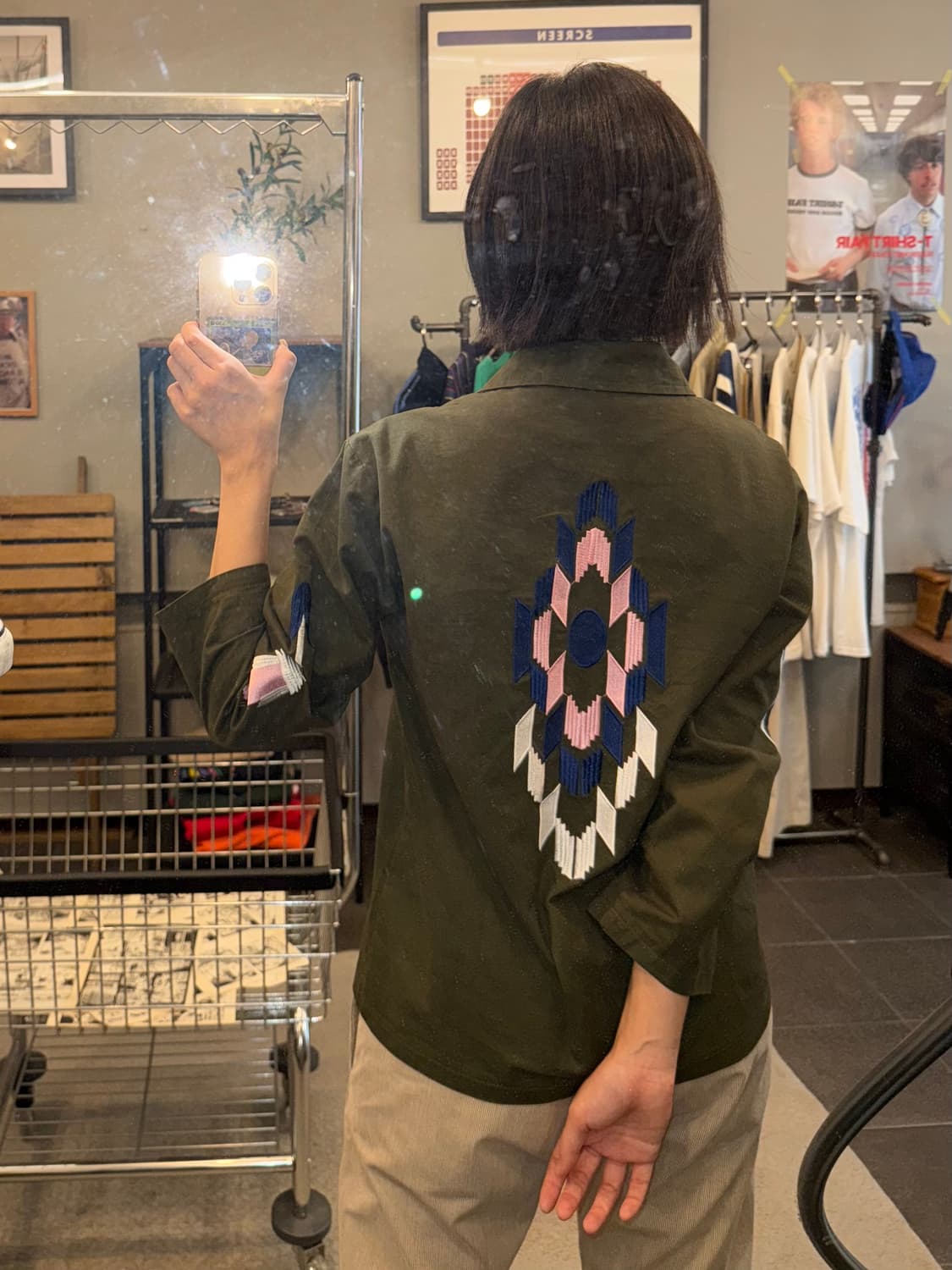 Navajo pattern shirt 상품이미지1