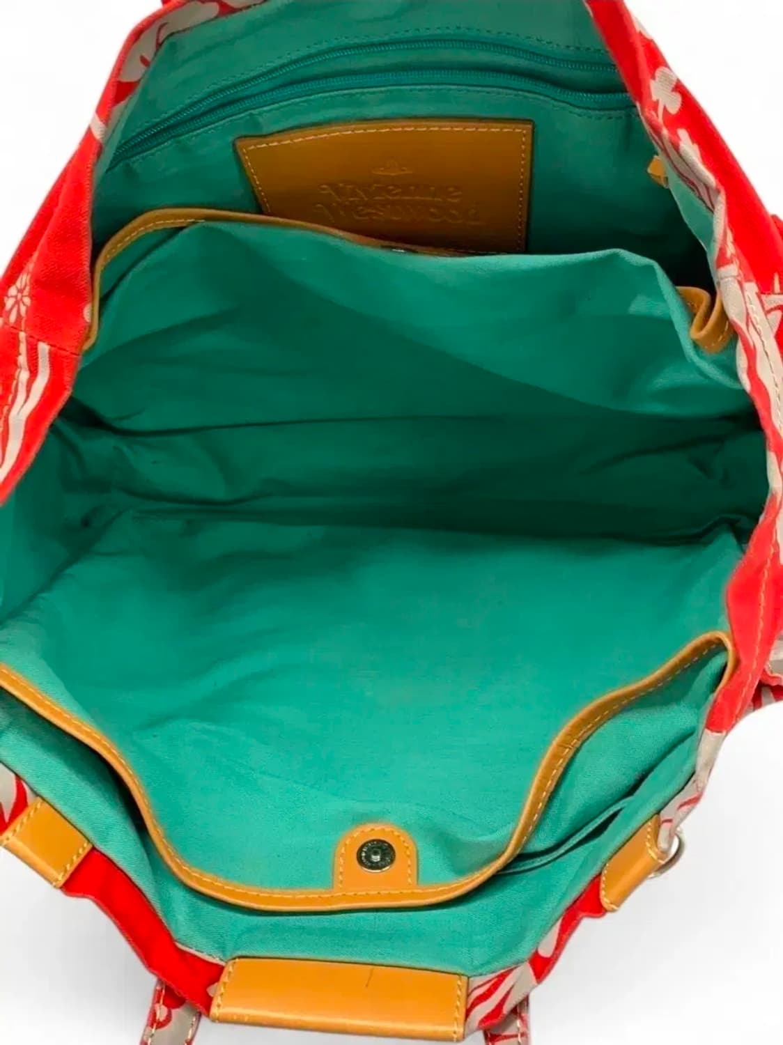 비비안 웨스트우드 플라워패턴 코튼 토트백 상품이미지5