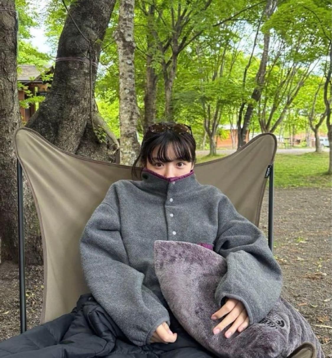 (M) 파타고니아 90s 빈티지 신칠라 그레이 / 퍼플 자메이카 상품이미지2