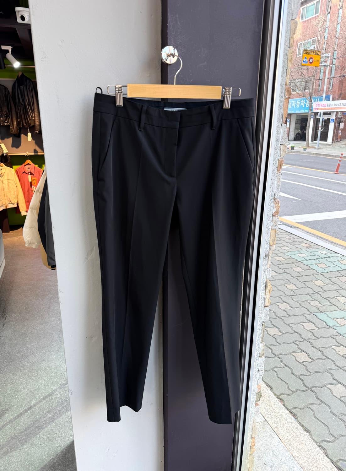 .42/ 프라다 백로고 패치 슬랙스 팬츠 상품이미지2