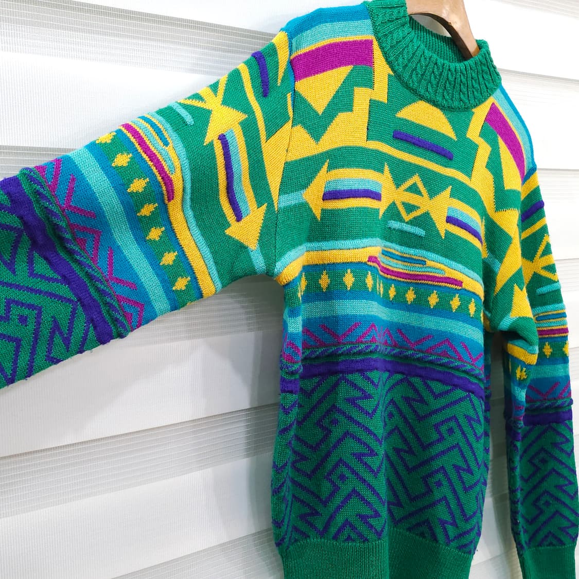 JAPAN 90s VIVIANDY 빈티지 니트 스웨터- 우먼M 상품이미지4