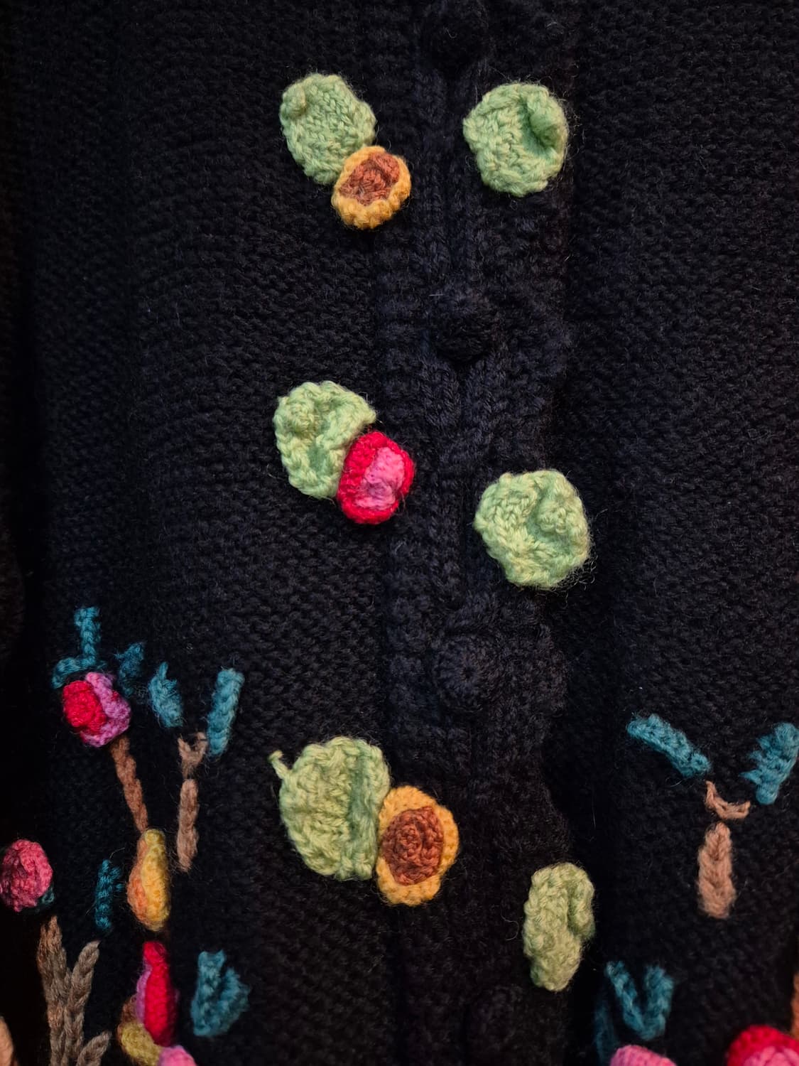 자수 가디건 77 88 상품이미지4