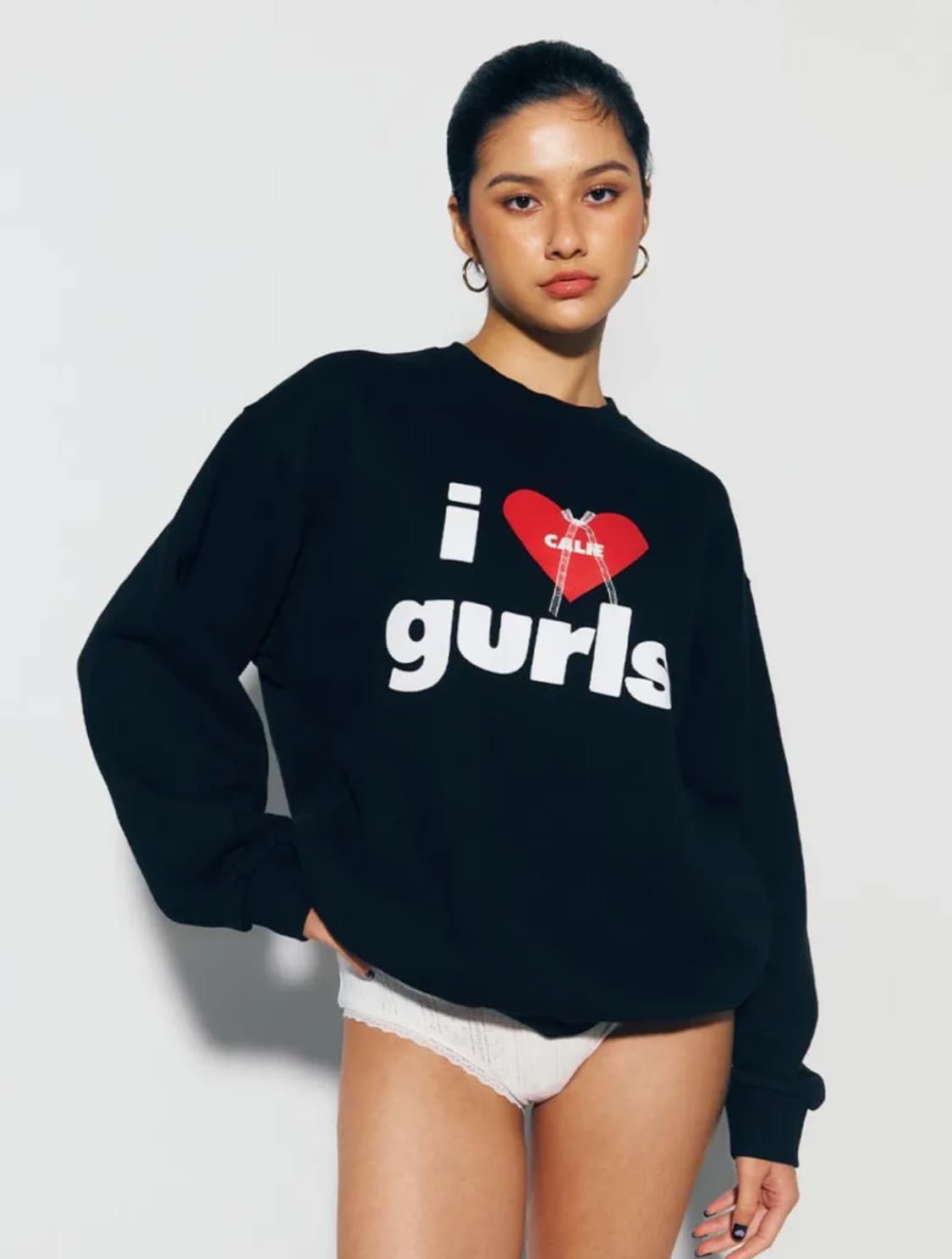 ASIF CALIE  CALIE GURLS SWEATSHIRT 상품이미지1