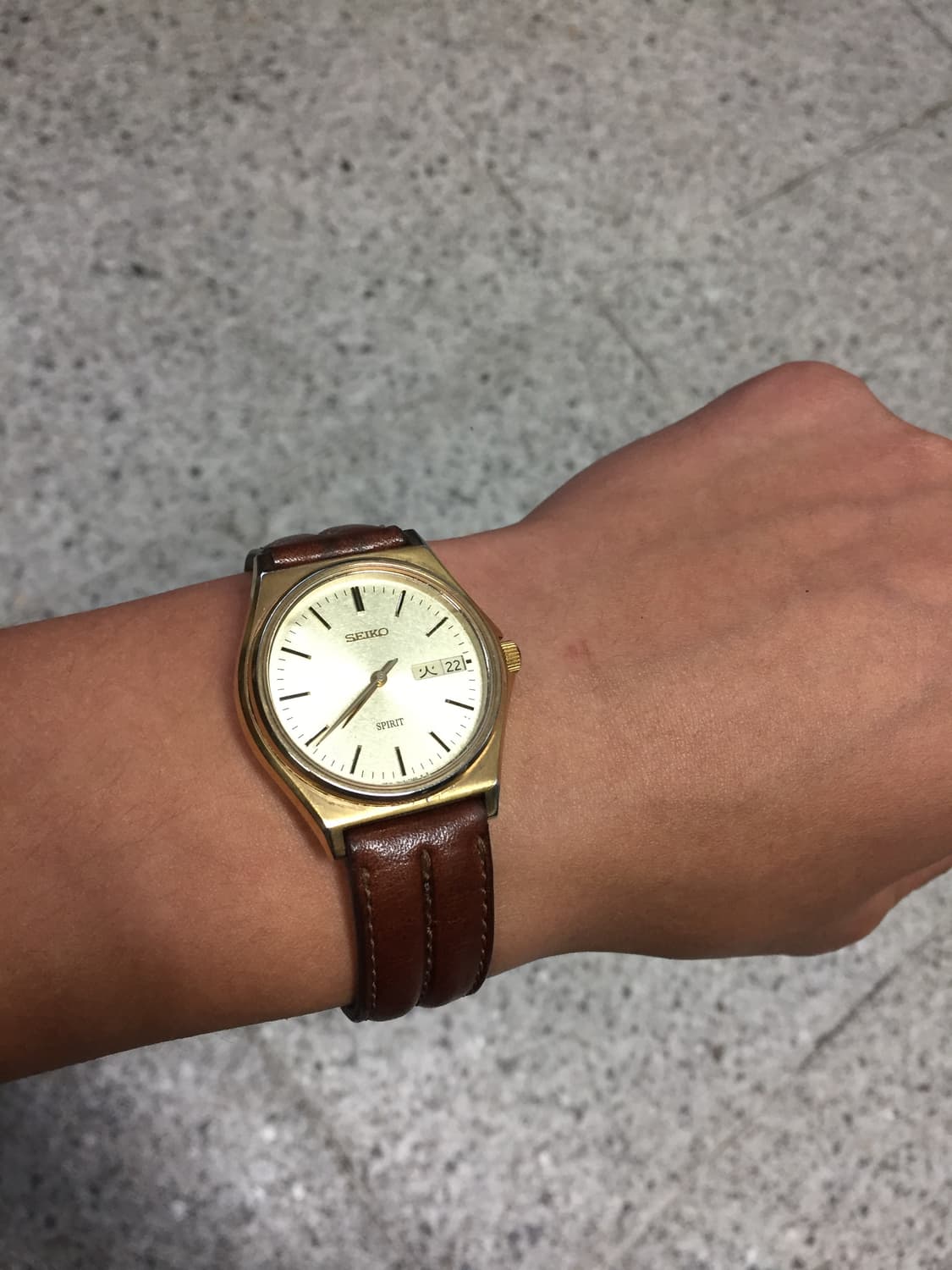 90s seiko spirit quatz gold day-date 상품이미지5