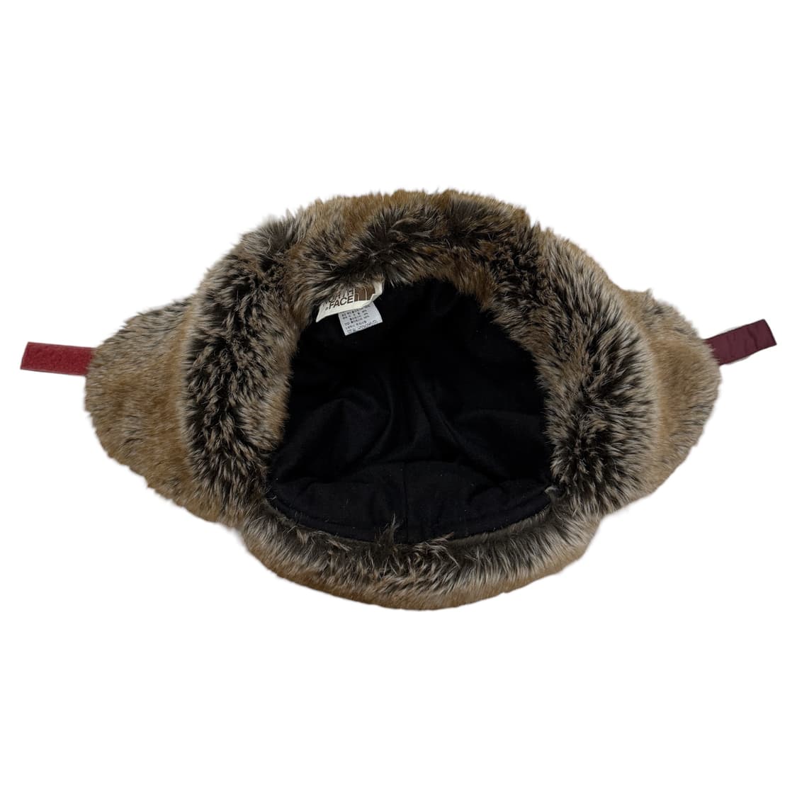 노스페이스 빈티지 화이트라벨 버건디 레드 트루퍼햇 이어플랩 방한모자 L 상품이미지4