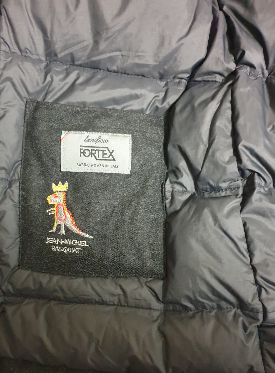 장 미쉘 바스키아 덕다운 패딩 블랙 (XL) 상품이미지6