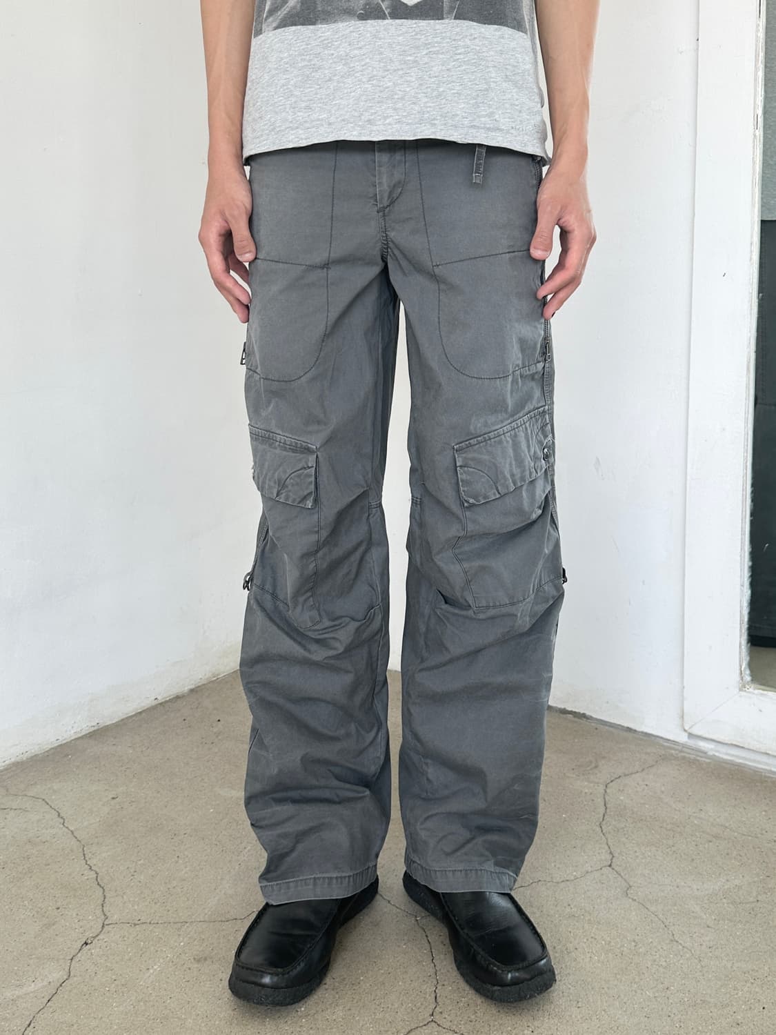 00's 저버드 멀티 포켓 카고 팬츠 상품이미지3