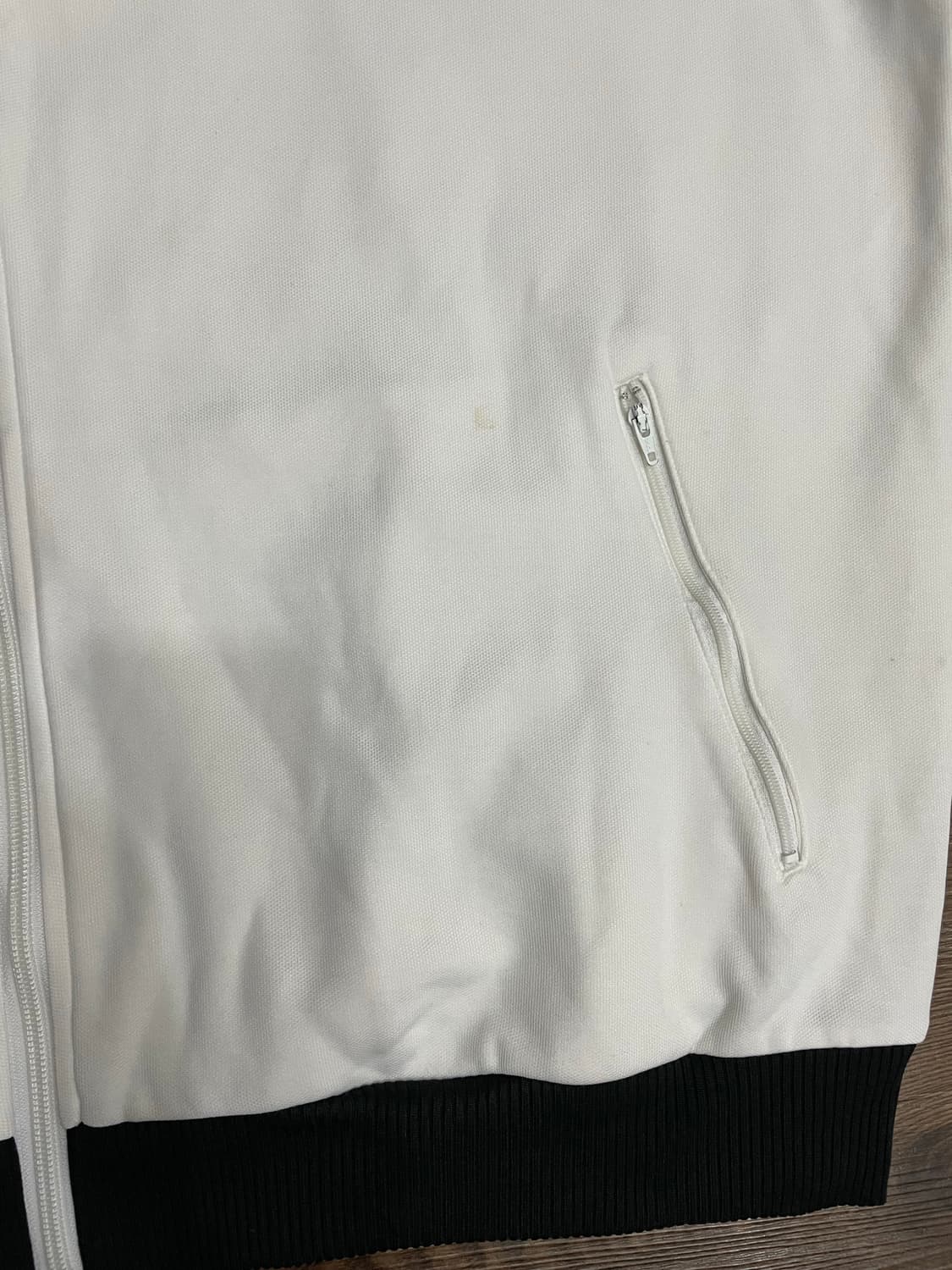 아디다스 희귀 베켄바우어 화이트 져지 흰검 상품이미지5