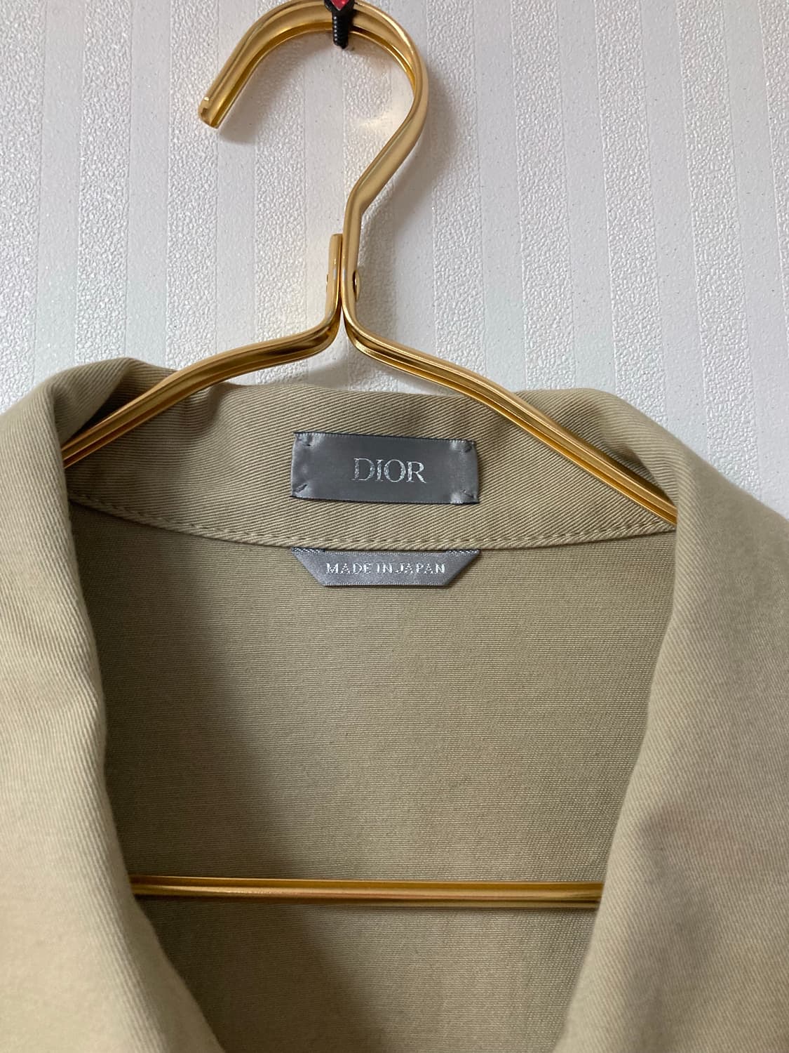 24SS 58사이즈 디올 코치 자켓 베이지 데님 상품이미지9