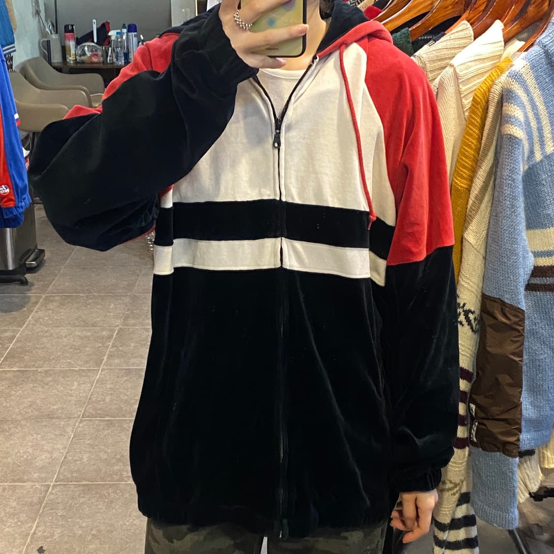 [NO.9] Champs sports 벨벳 져지 상품이미지3