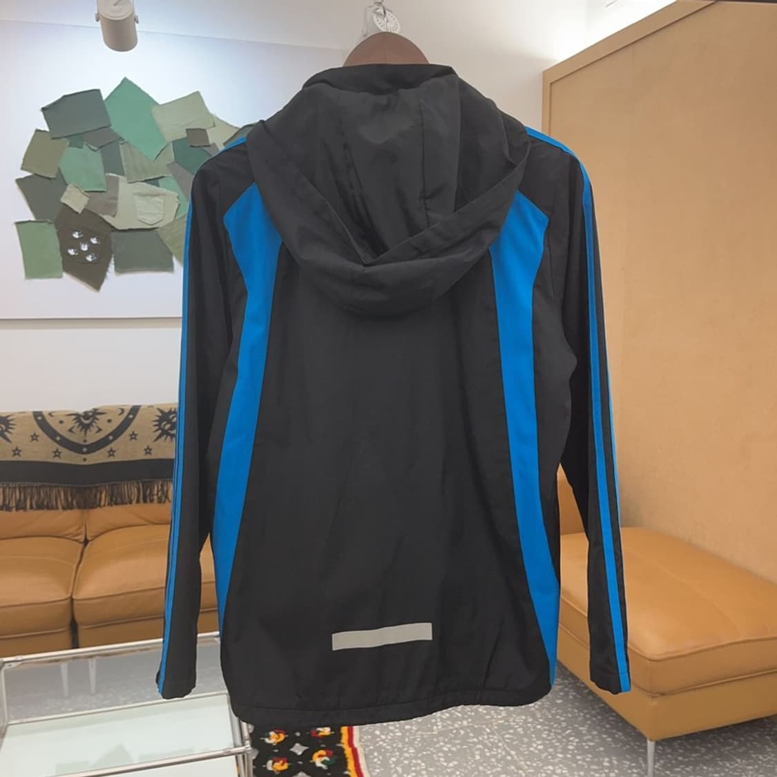 아디다스 올드스쿨 빈티지 윈드브레이커 블루 바람막이 79 C06690 상품이미지4