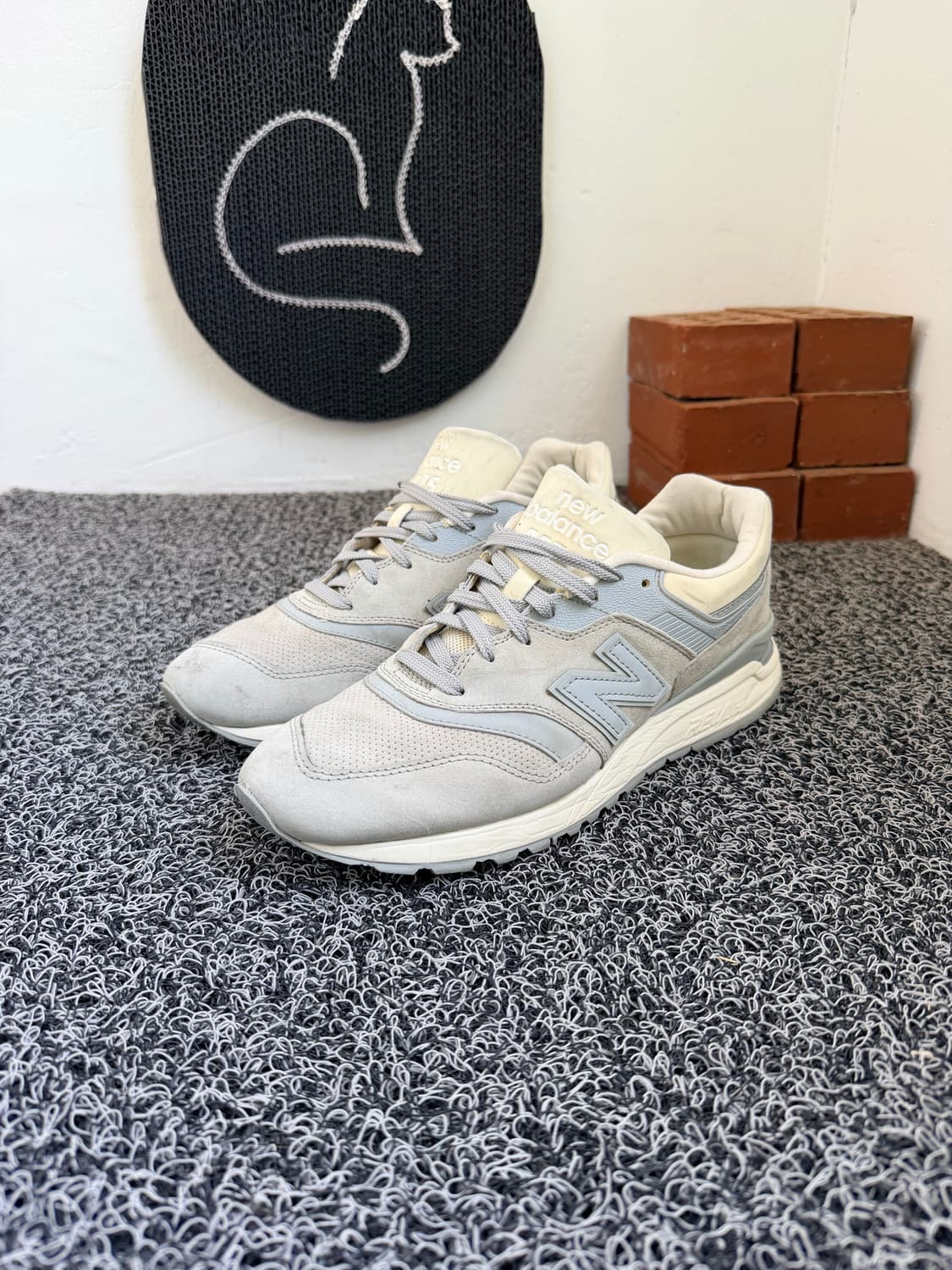 뉴발란스 997.5 그레이 스웨이드 (ML997HBF) - 270mm 상품이미지1