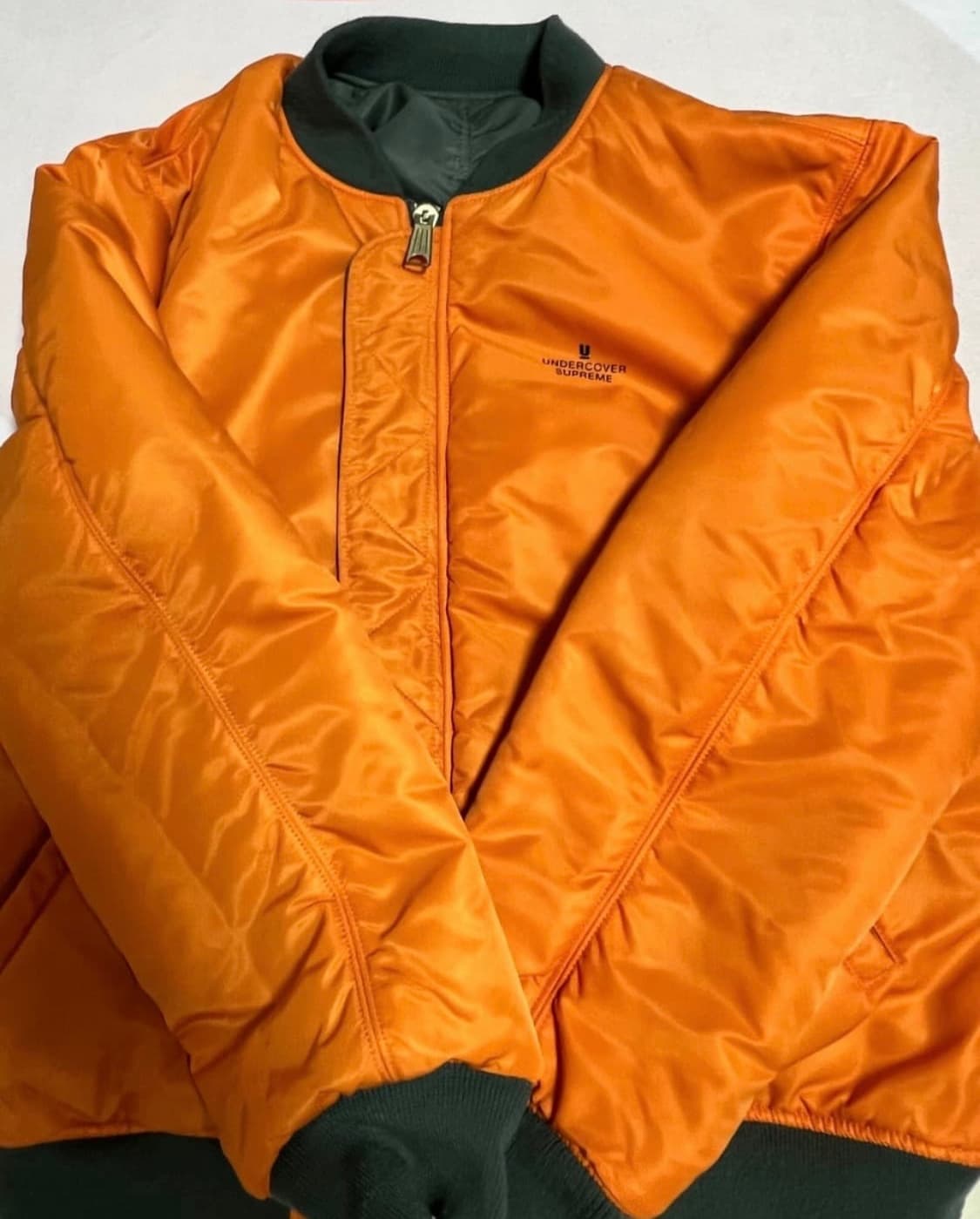 슈프림×언더커버 16fw 리버서블ma-1 올리브(x1) 상품이미지2