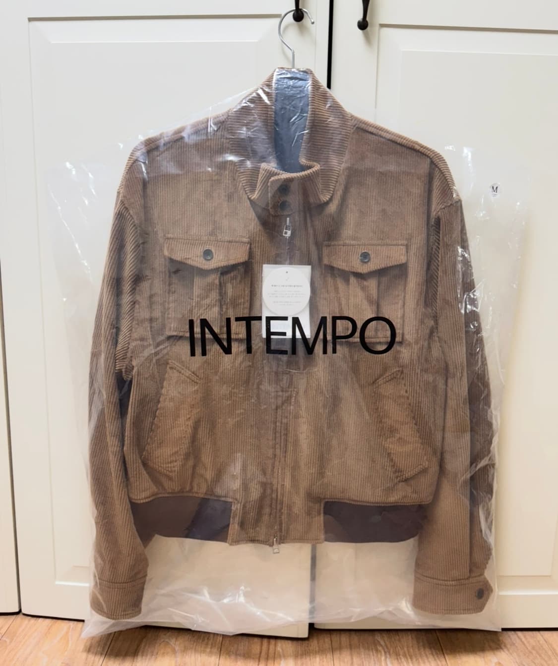 인템포무드 제임스 더블 포켓 해링턴 재킷 카멜 M [새상품] 상품이미지4