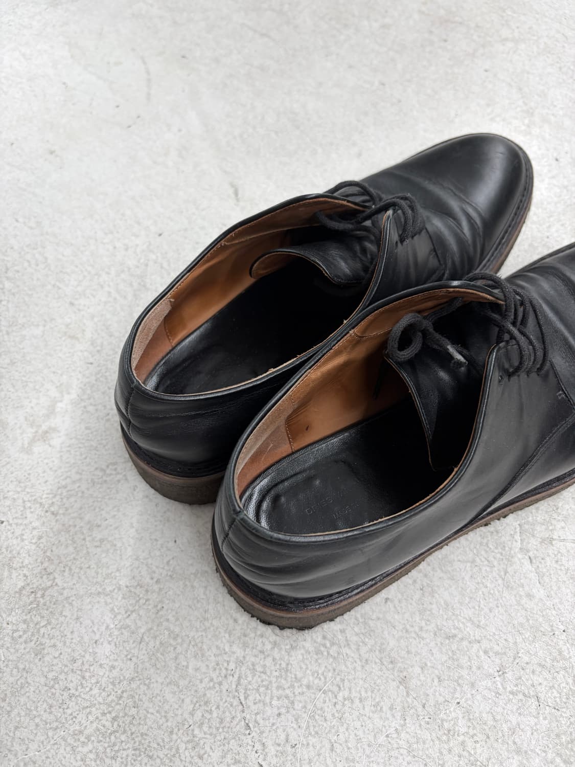 드리스 반 노튼 레더 더비 슈즈 상품이미지2