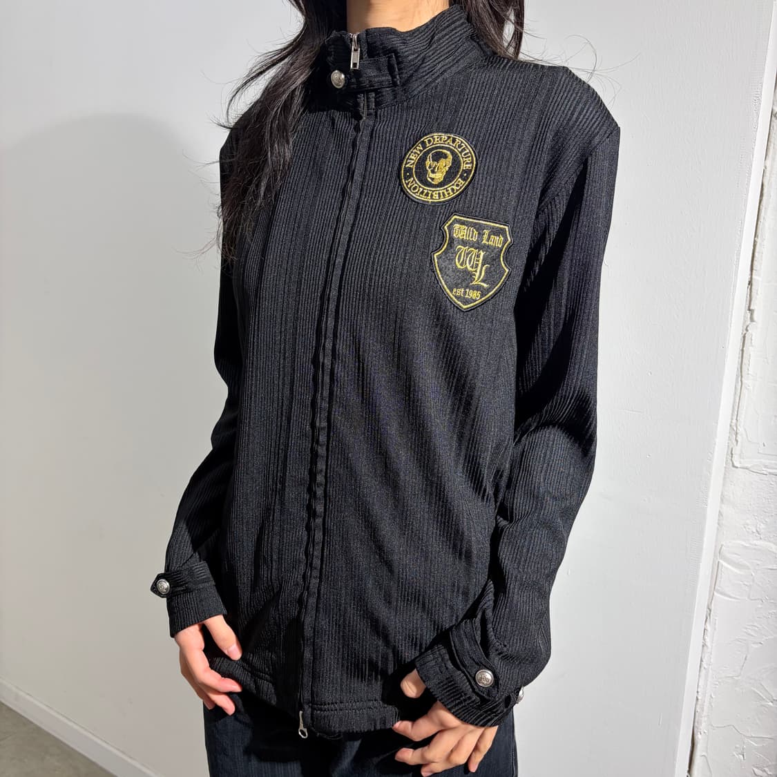 Y2k 펑크 스컬 해골 자켓 집업 상품이미지2