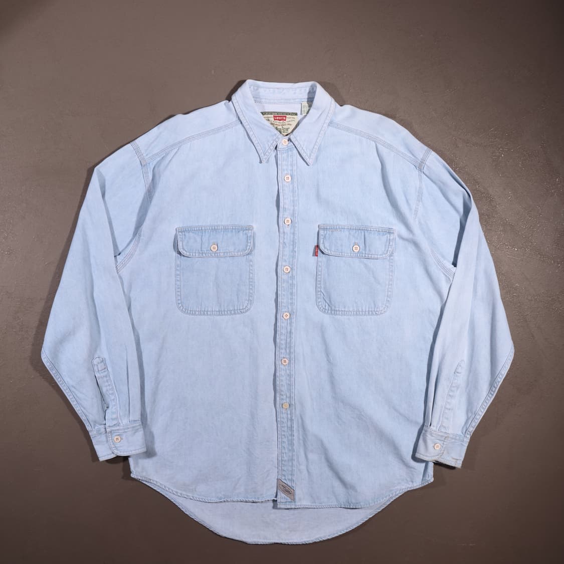 90s 리바이스 데님셔츠 상품이미지1