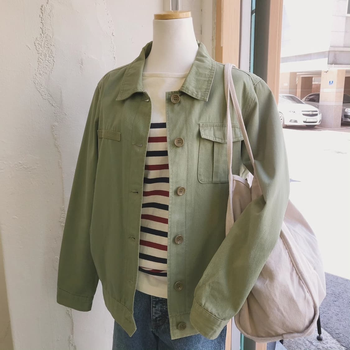 밀리터리 워크자켓 상품이미지1