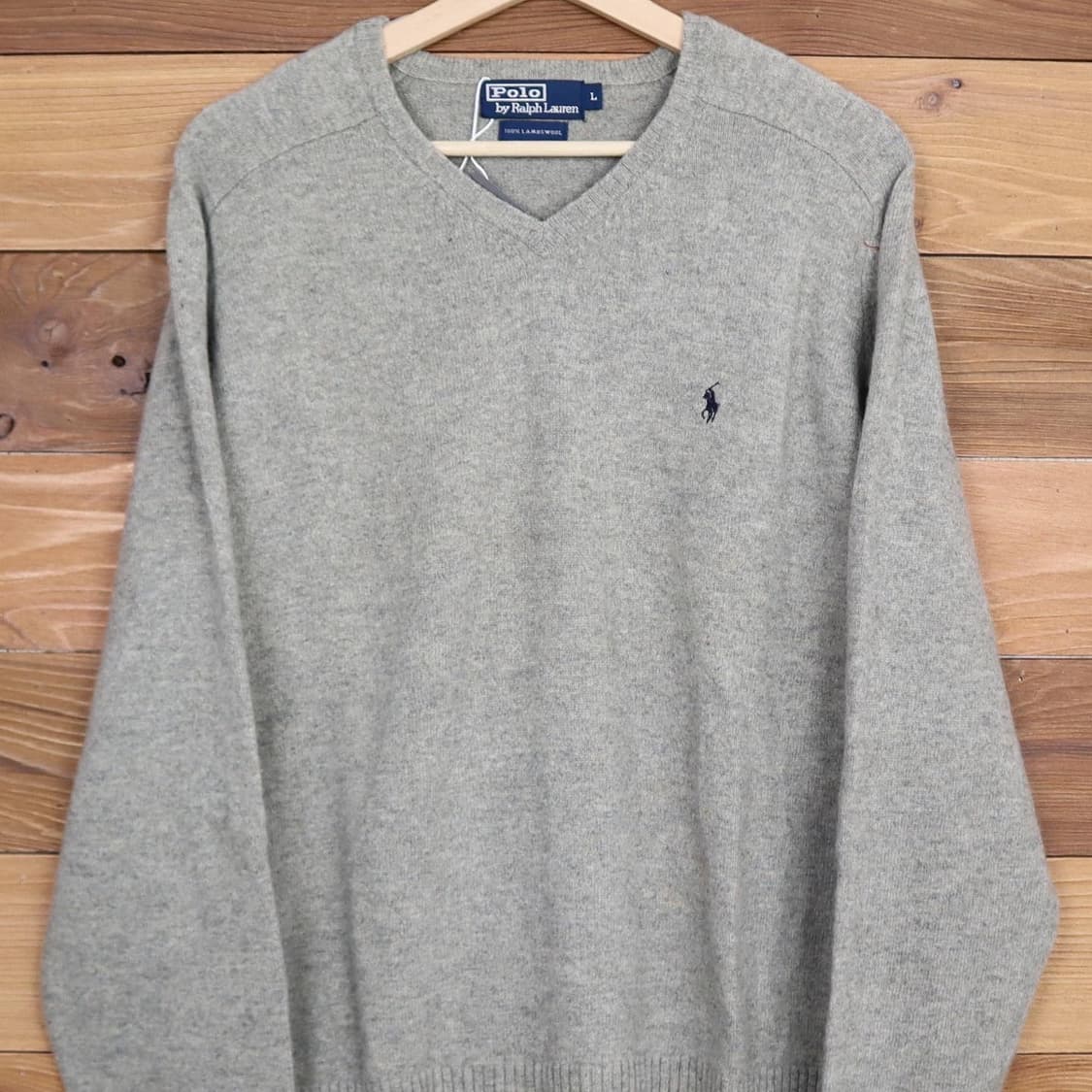 폴로 브이넥 니트   상품이미지2