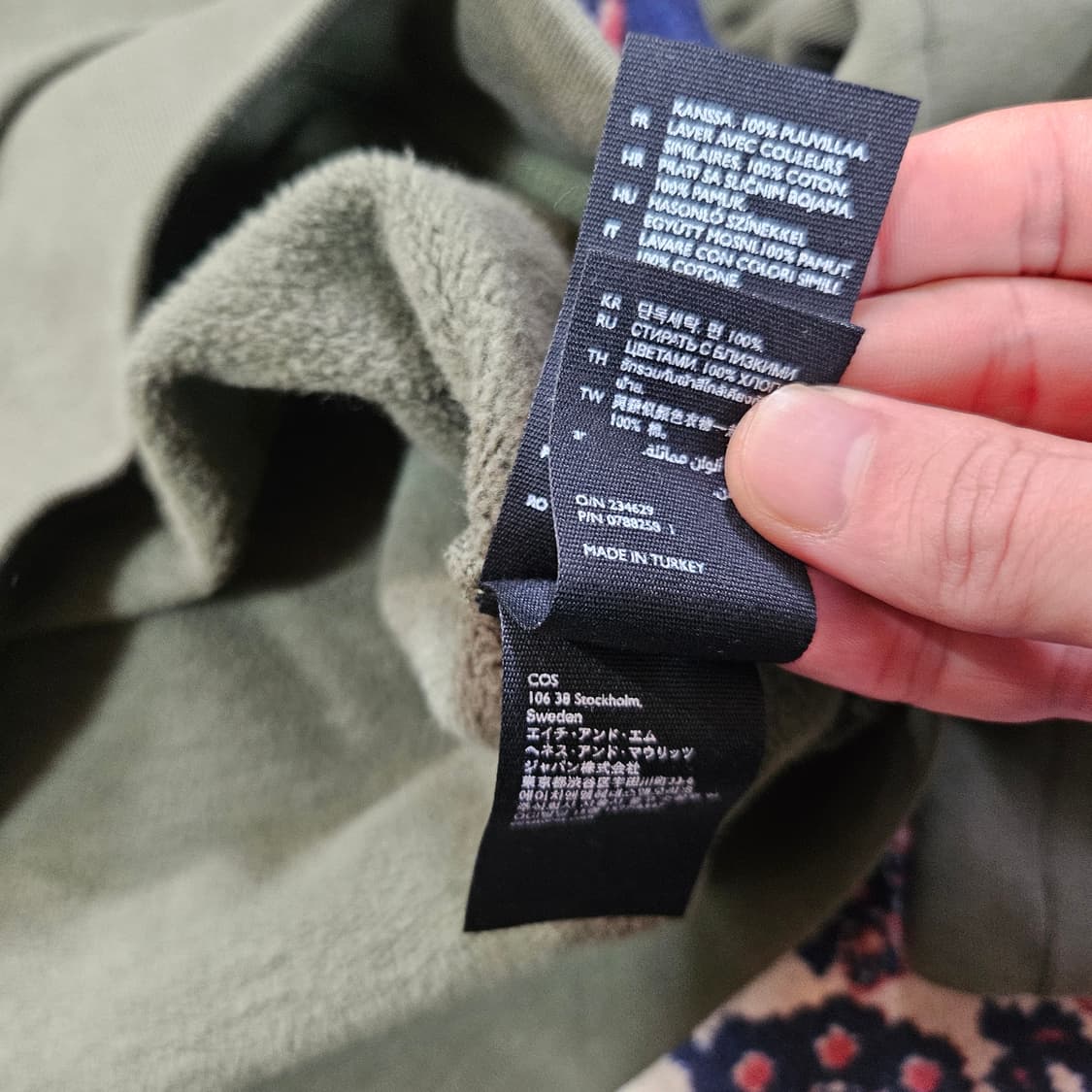 코스(COS) 베이직 라운드 맨투맨 L size 상품이미지7