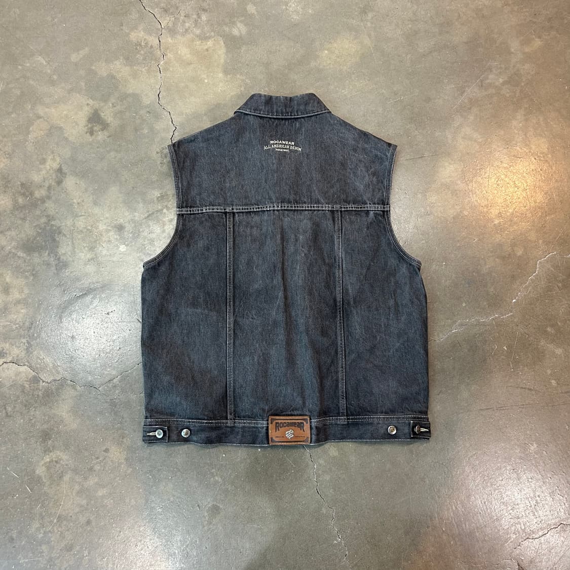 로카웨어 데님 베스트 상품이미지2