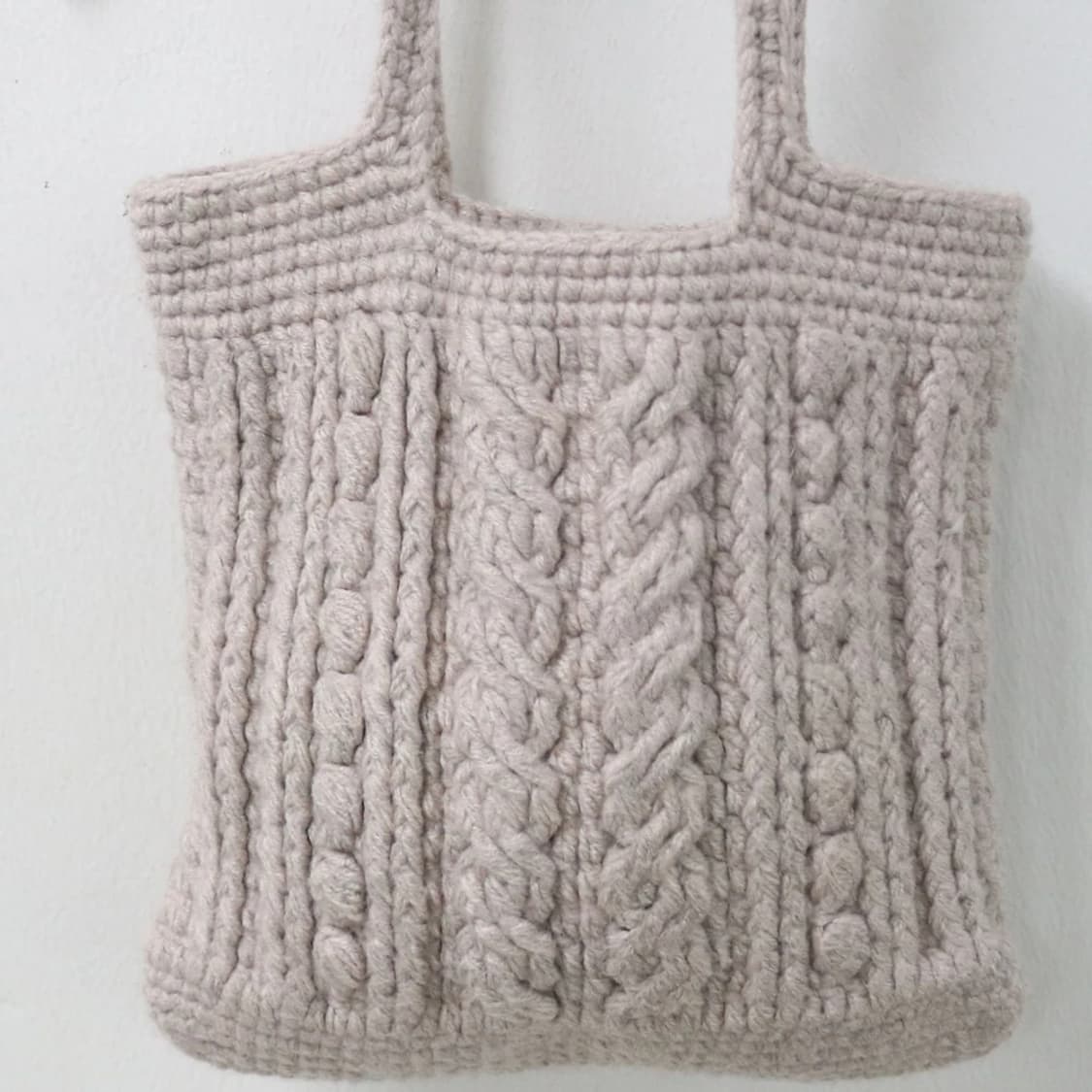  꽈배기 니트 숄더백 61602 상품이미지3