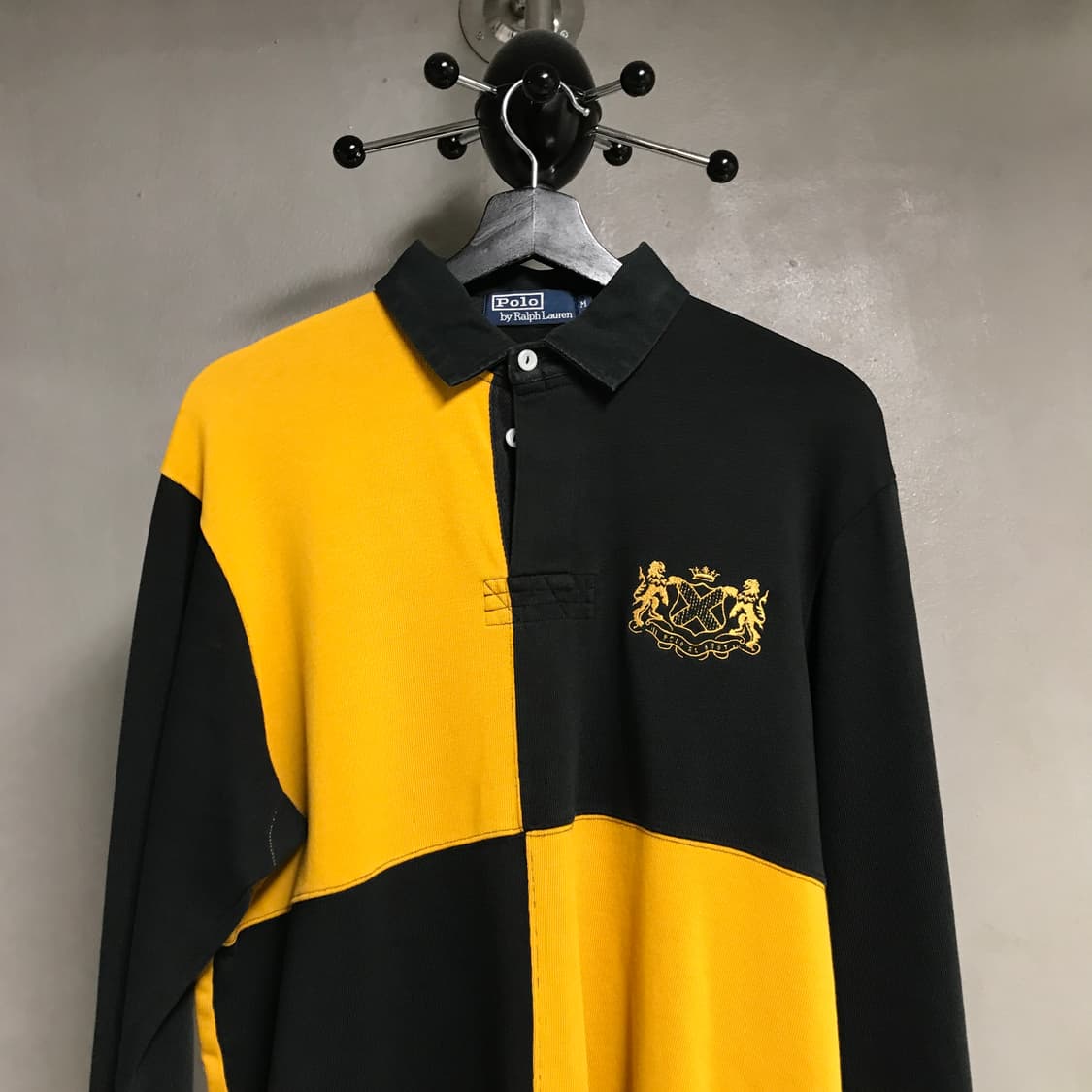 폴로 랄프로렌 배색 PK 긴팔 카라티 M 상품이미지2