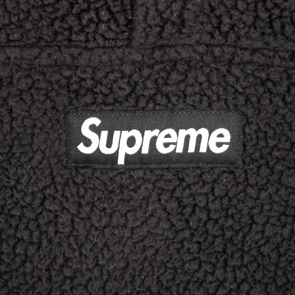 슈프림 폴라텍 시어링 리버시블 풀오버 자켓 블랙 상품이미지2