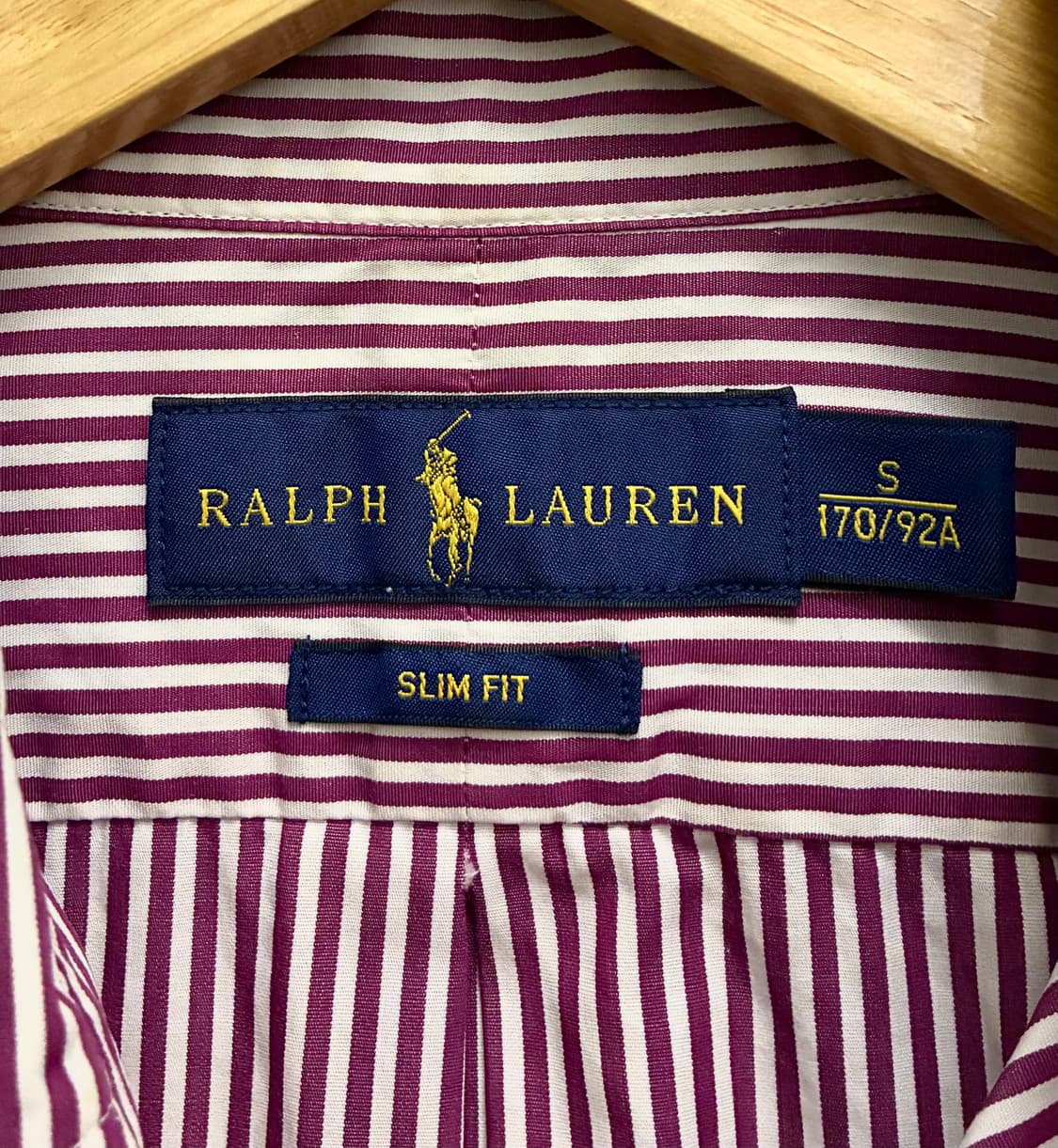 (S/97)폴로랄프로렌 스트라이프 코튼 버튼다운 셔츠  상품이미지8