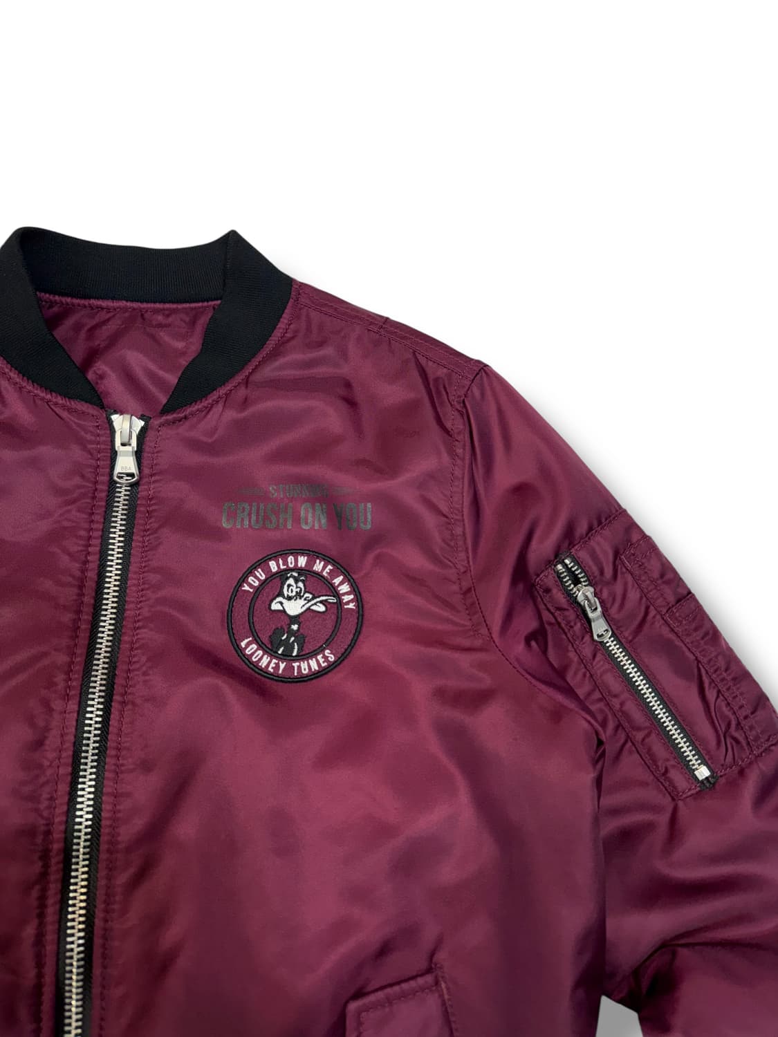 루니툰즈 벅스버니 ma-1 봄버 자켓 (S)    상품이미지2