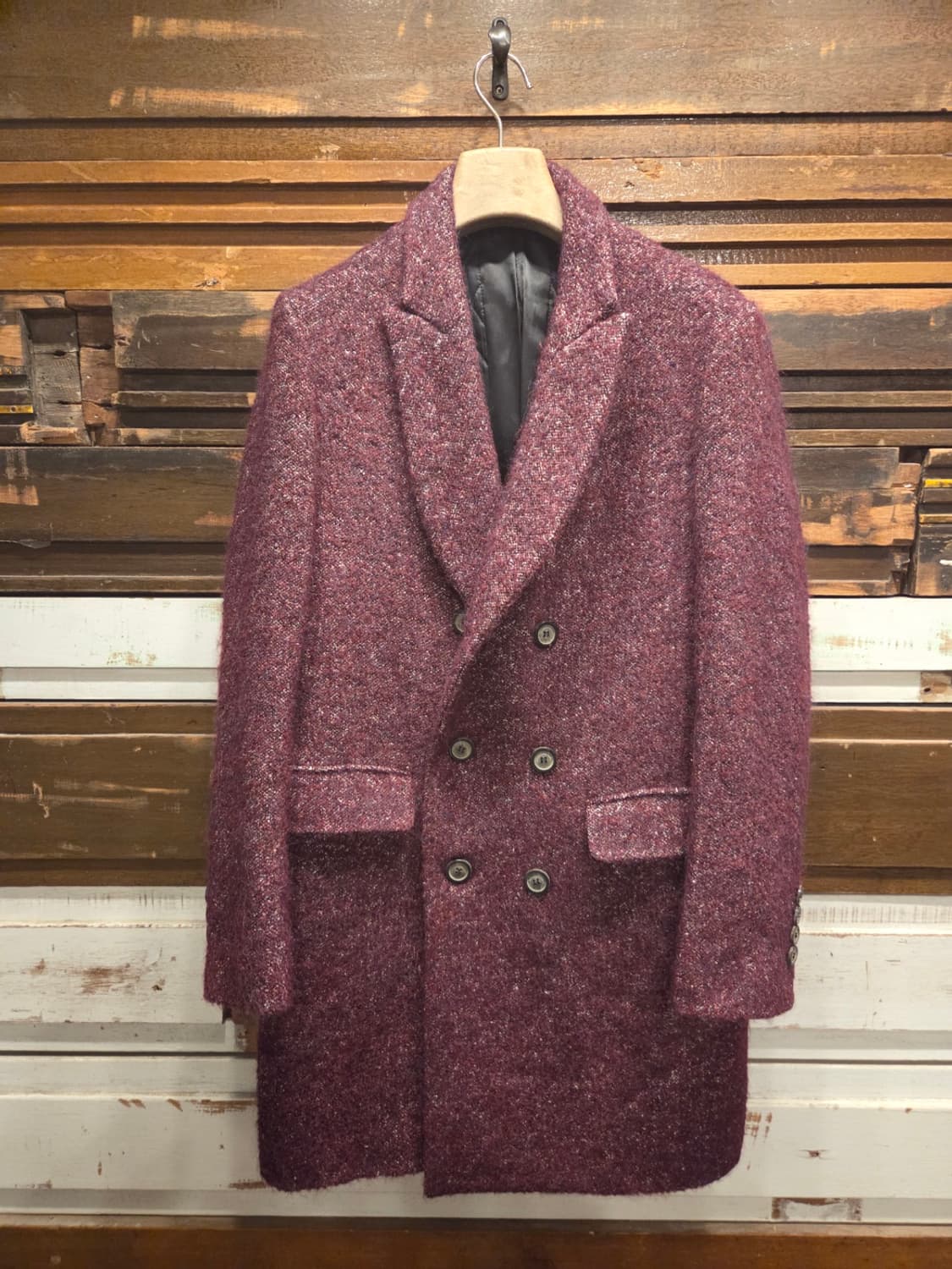 솔리드옴므 더블브레스티드코트 상품이미지1