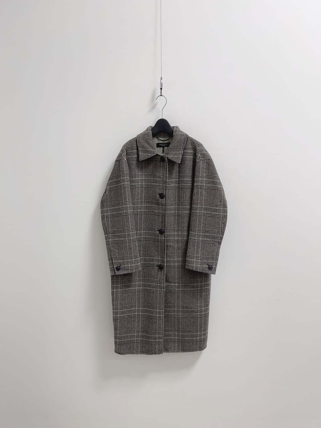 랙앤본 울 캐시미어 블렌디드 코쿤 코트  상품이미지1