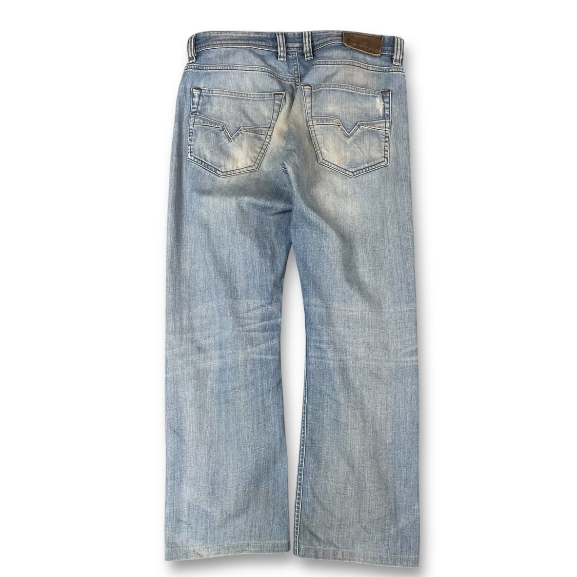 (30) 디젤 연청 워싱 버튼플라이 데님 팬츠 상품이미지2