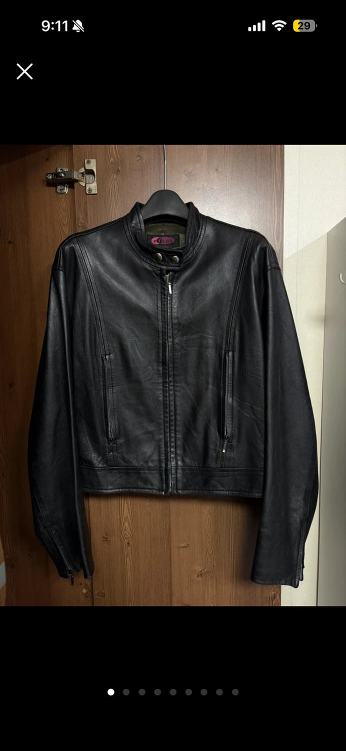 양가죽 빈티지 레더자켓 바이커자켓 상품이미지1