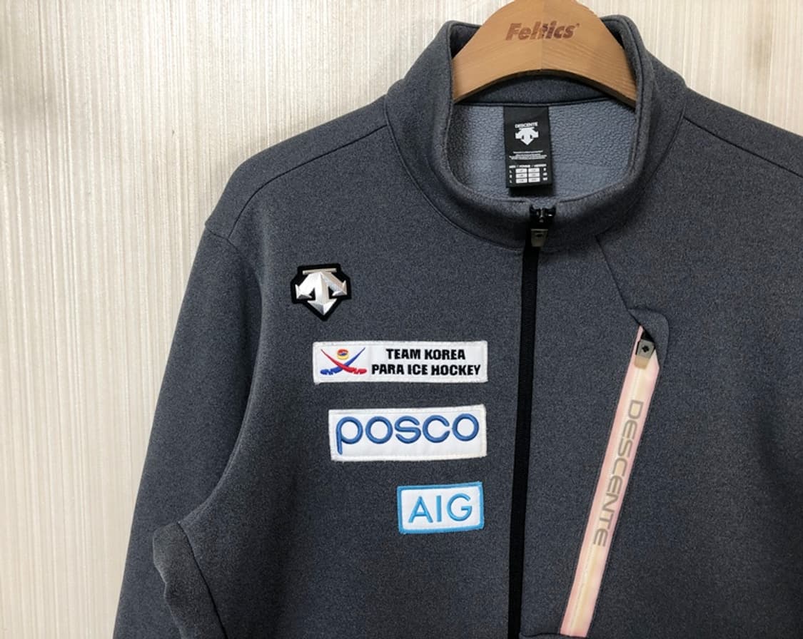 데상트국대 국대KOREA 아이스하키국대 플리스자켓 100 상품이미지6