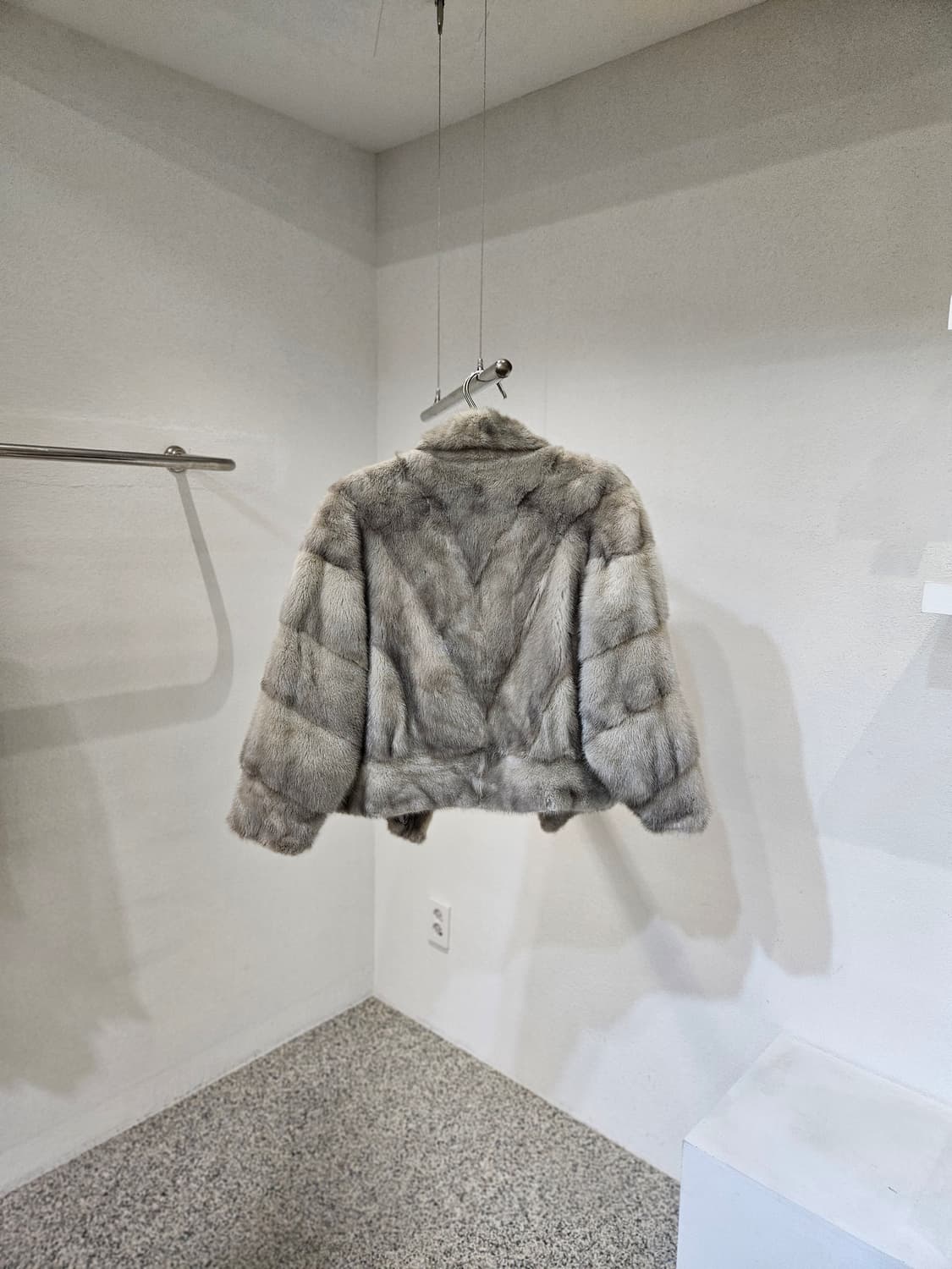 사가밍크 퍼 숏 자켓 상품이미지2