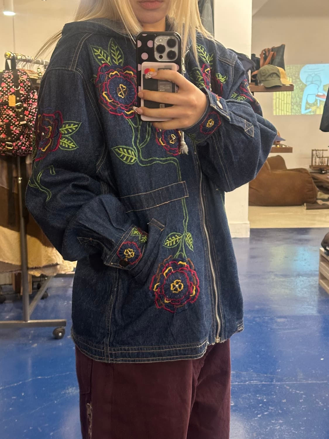 Reggae boy 히피후드 데님 자켓 상품이미지1