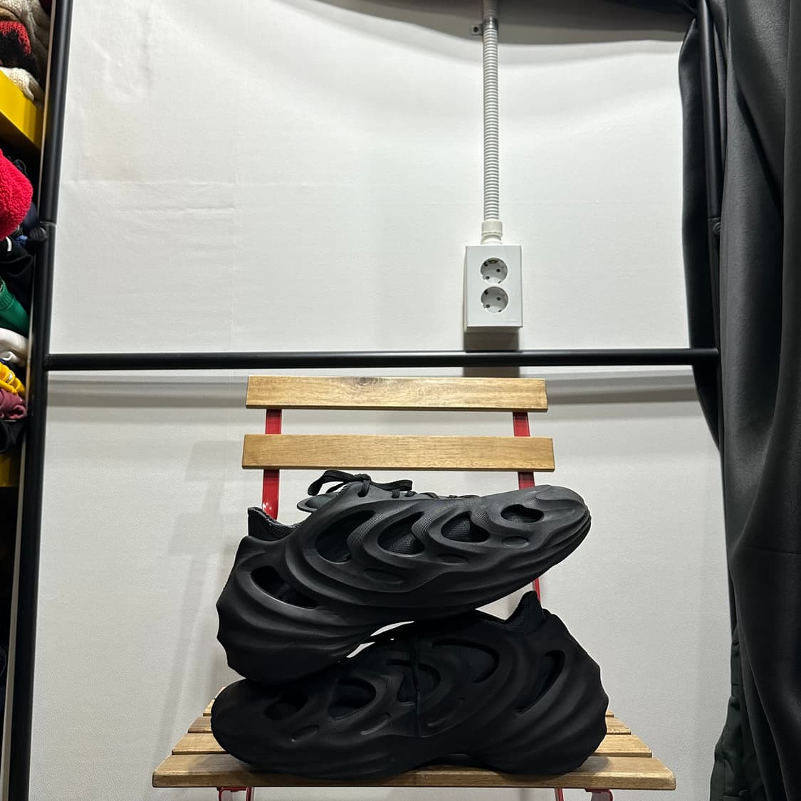 265) 아디다스 운동화 남성 남자 신발 아디폼 Q 카본 블랙 상품이미지8